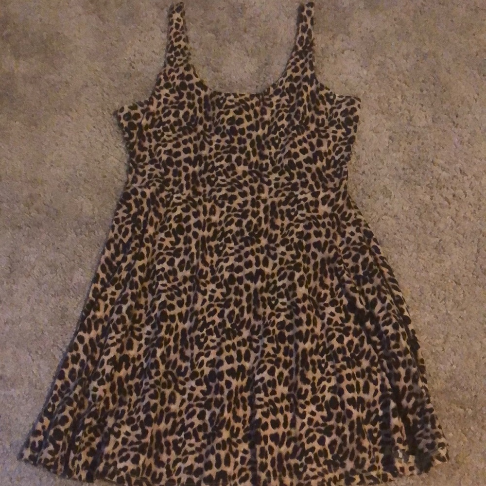 Victoria’s Secret Leopard Print Skater Dress